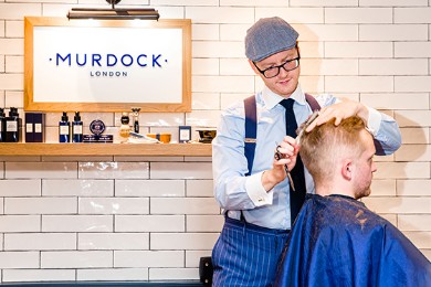 Barber appointment at Murdock London