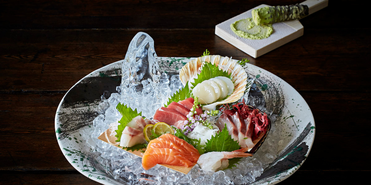 A dish from Sakagura, Regent Street